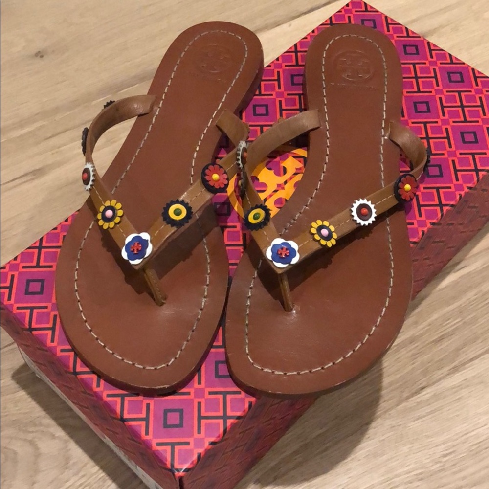 Tory Burch Marguerite Terra Thong